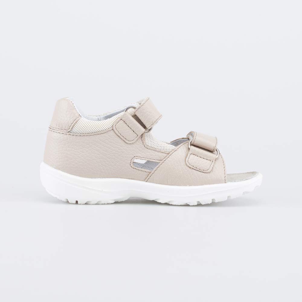 бежевый туфли летние ясельная, малодетская Нат. кожа