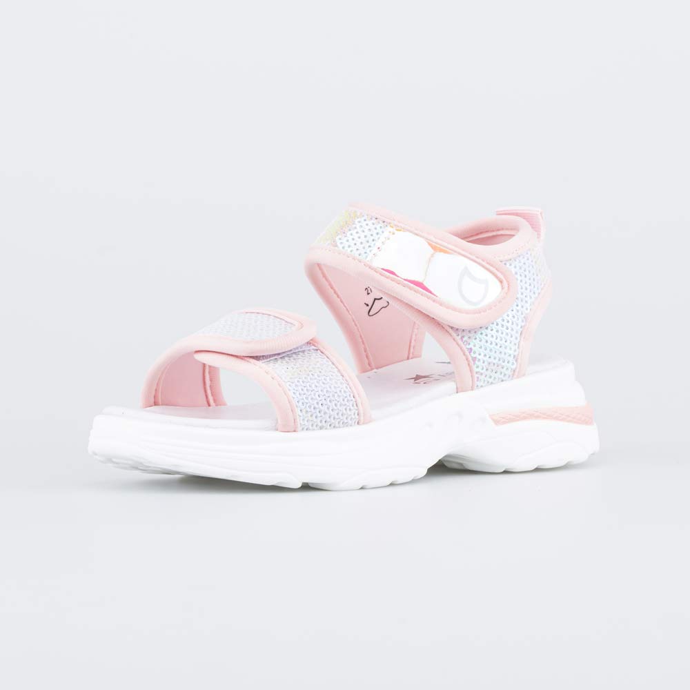 розовый туфли летние школьные текстиль