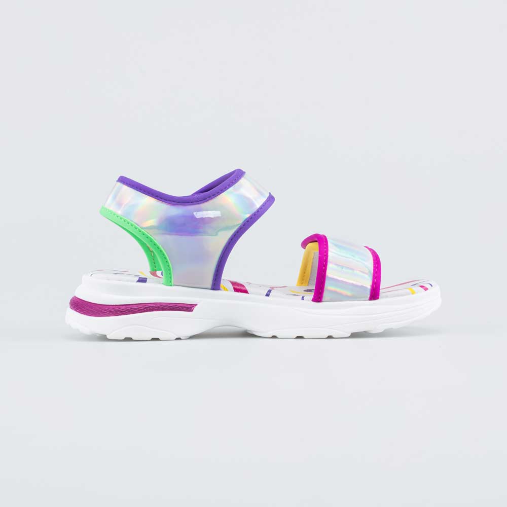 срб-цве туфли летние дошкольные Комбинирован.