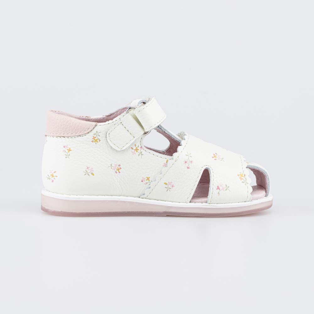 бежевый туфли летние ясельная, малодетская Нат. кожа