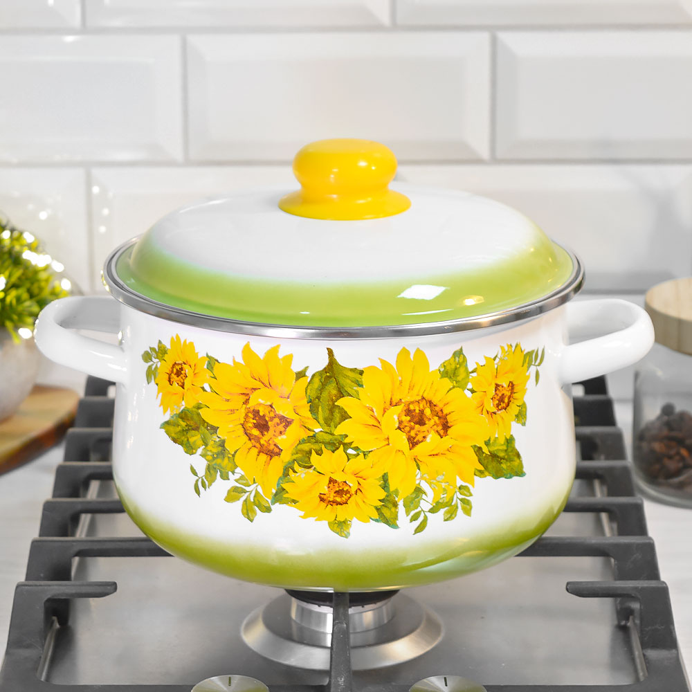 Кастрюля 4л коническая