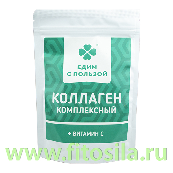 Коллаген говяжий + Витамин С, порошок, 100 г БАД