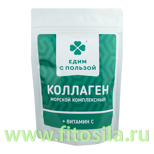 Коллаген Морской + Витамин С, порошок, 100 г БАД