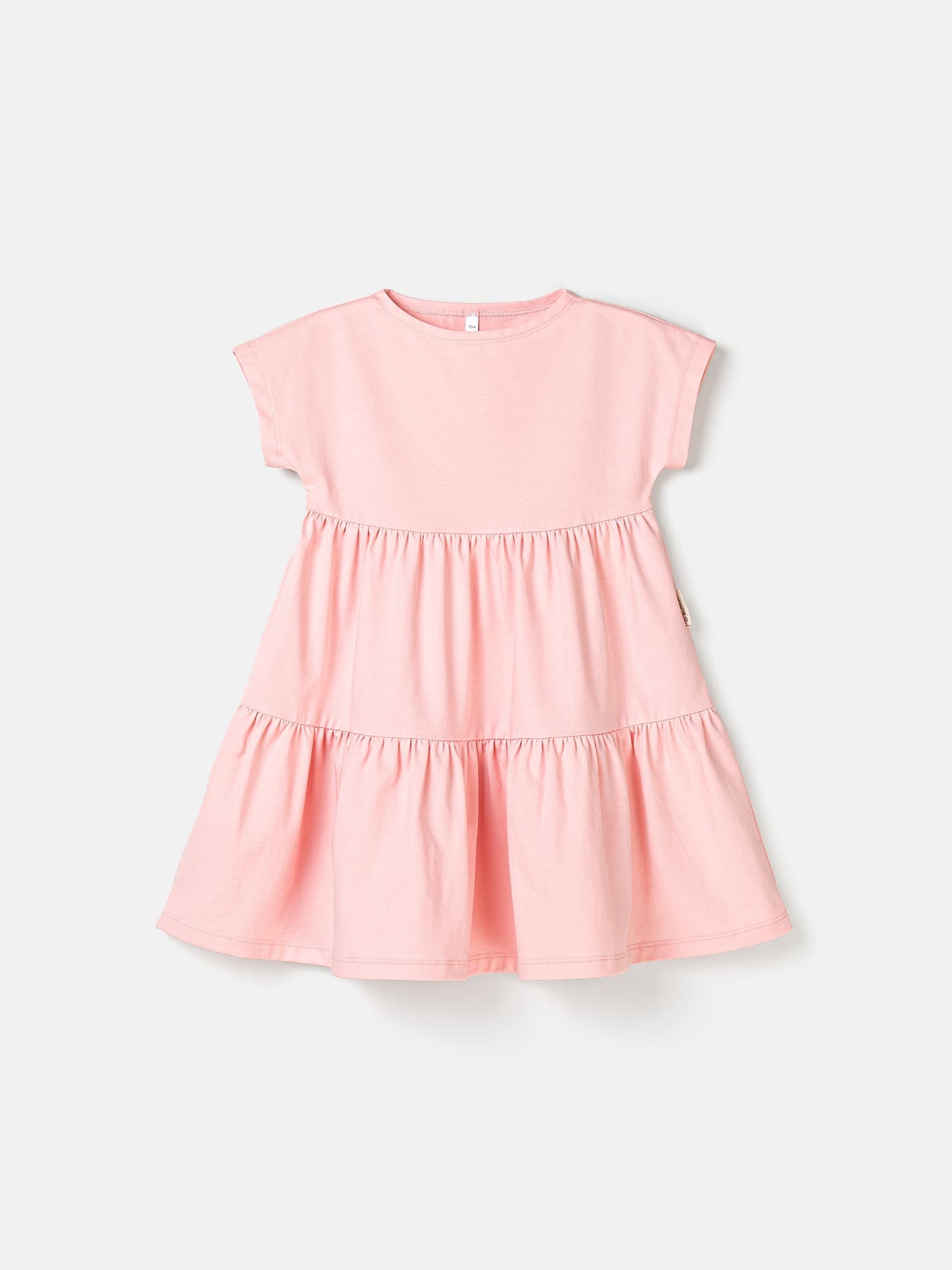 Платье с воланами