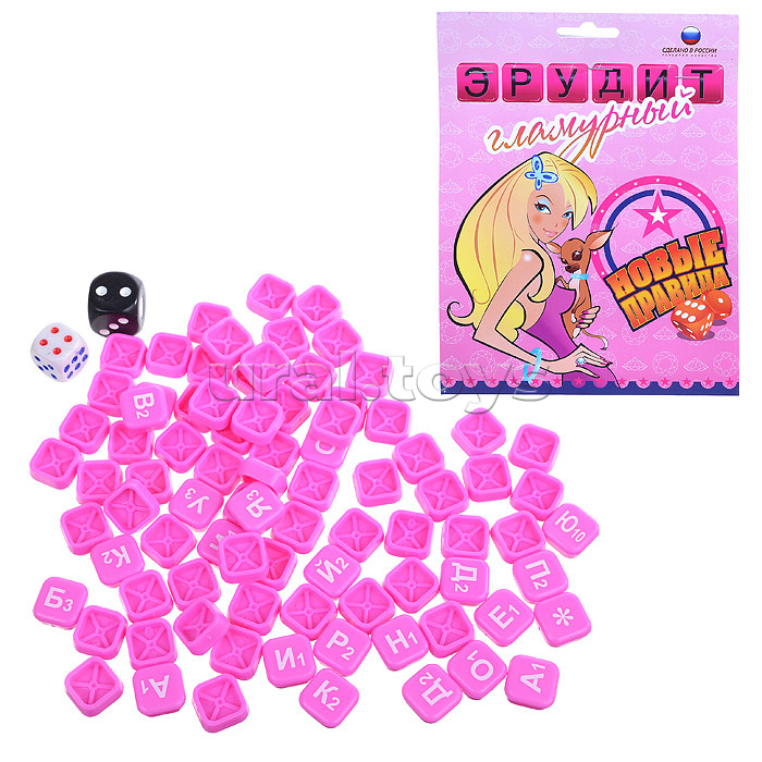 Настольная игра Эрудит/Гламур