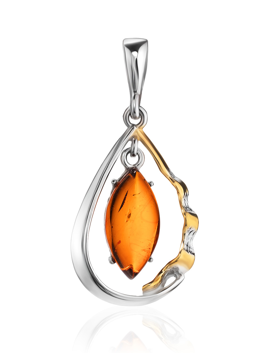 Подвеска из янтаря «Рапсодия»