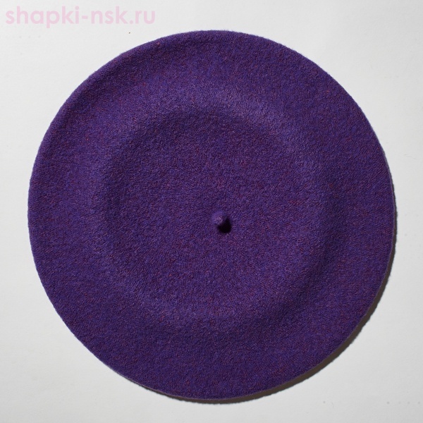 Берет Меланж фетр без отделки 11 Берет женский (56-58)