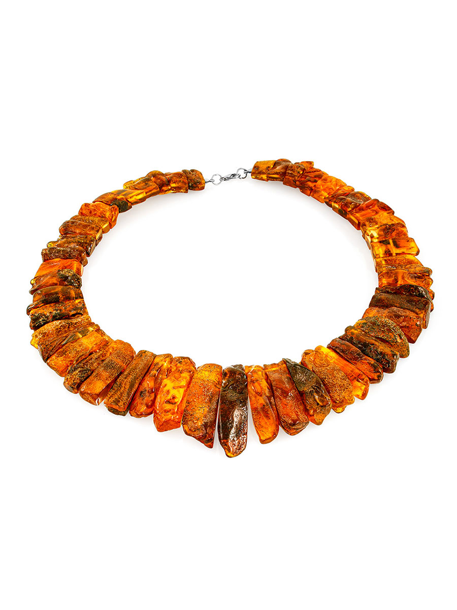Лечебное колье из натурального балтийского янтаря «Помпеи»