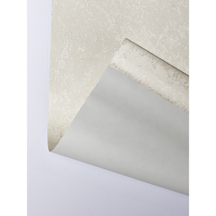 Рулонная штора blackout «Венеция», 80х160 см, цвет белое золото