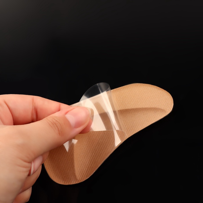 Супинаторы для обуви, на клеевой основе, 9.7×5.5 см, пара, бежевые