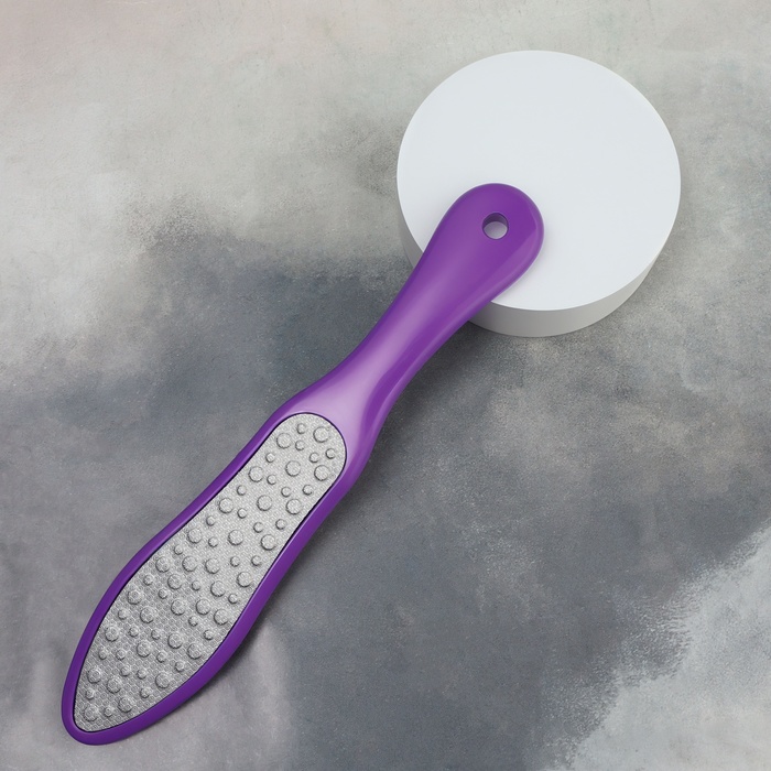 Пилка для пяток, лазерная, двусторонняя, 26 см, МИКС