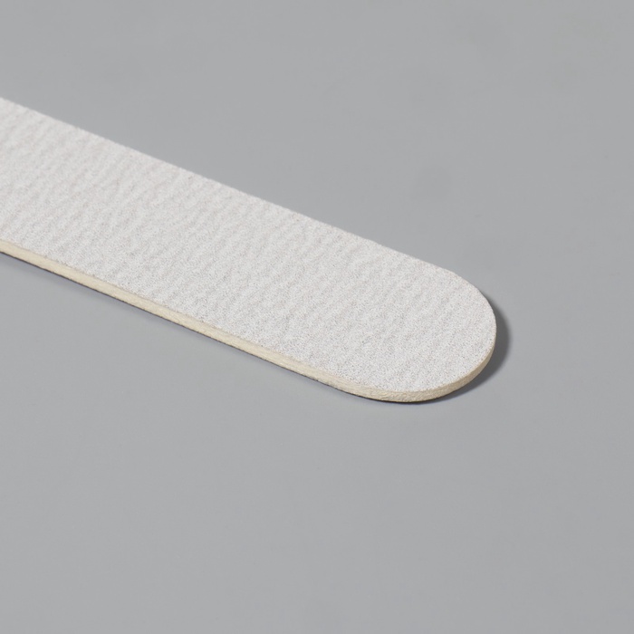 Набор пилок для ногтей, на деревянной основе, прямые, набор 20 шт., 220 грит, 18 см