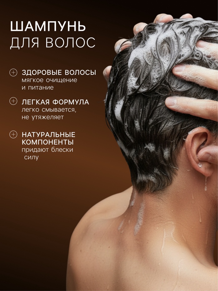 Подарочный набор мужской MAN ZONE ACTIVE FRESH, гель для душа 250 мл, шампунь 250 мл