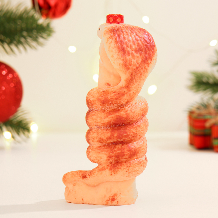 Фигурное мыло «Змея королевская Кобра» № 2, 14 см / 170 г