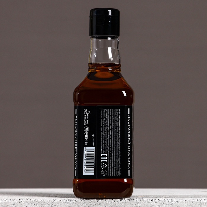 Подарочный набор «100% мужчина»: гель для душа виски 250 мл и игральные карты, Чистое счастье