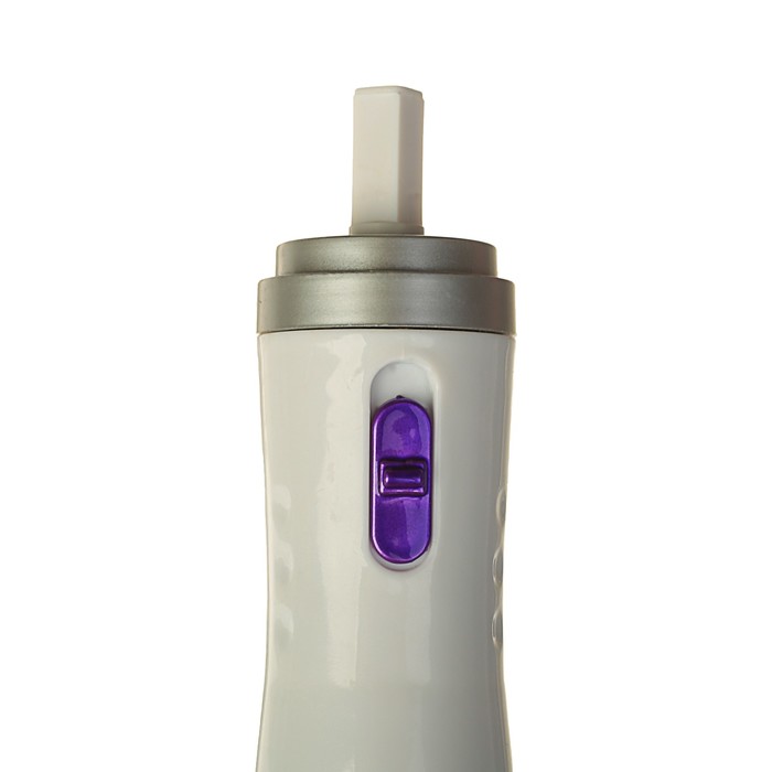 УЦЕНКА Аппарат для полировки ногтей Luazon LMM-007, 6 насадок, от батареек 2хАА, белая