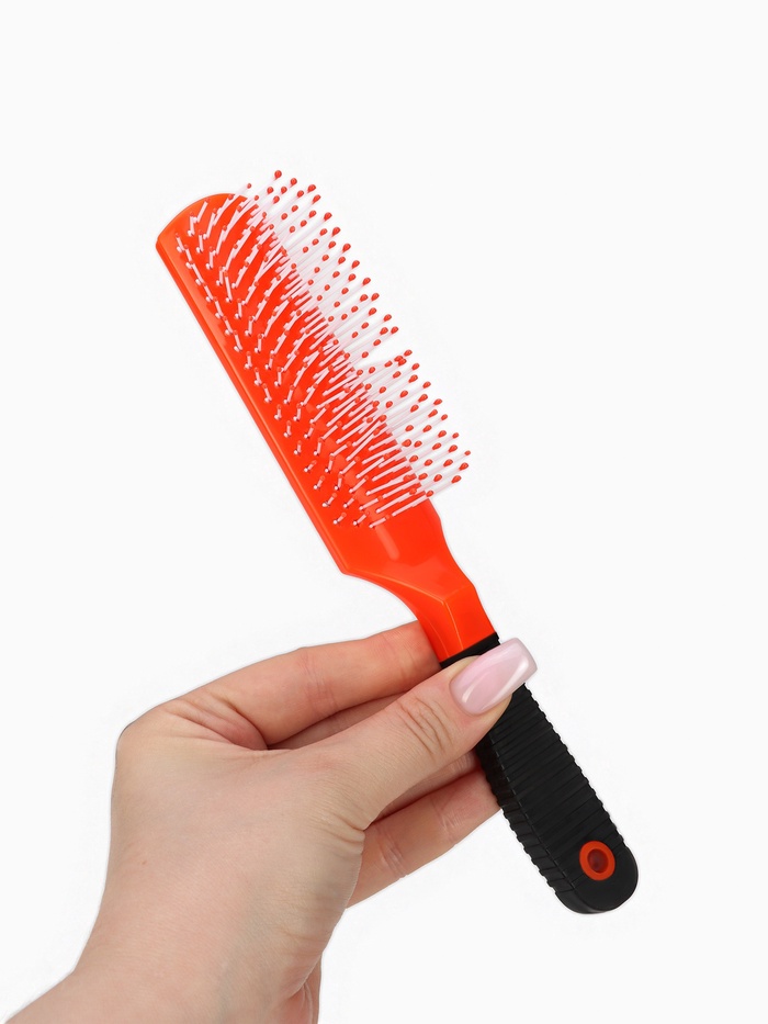 Расчёска массажная, 3×21(±1) см, МИКС