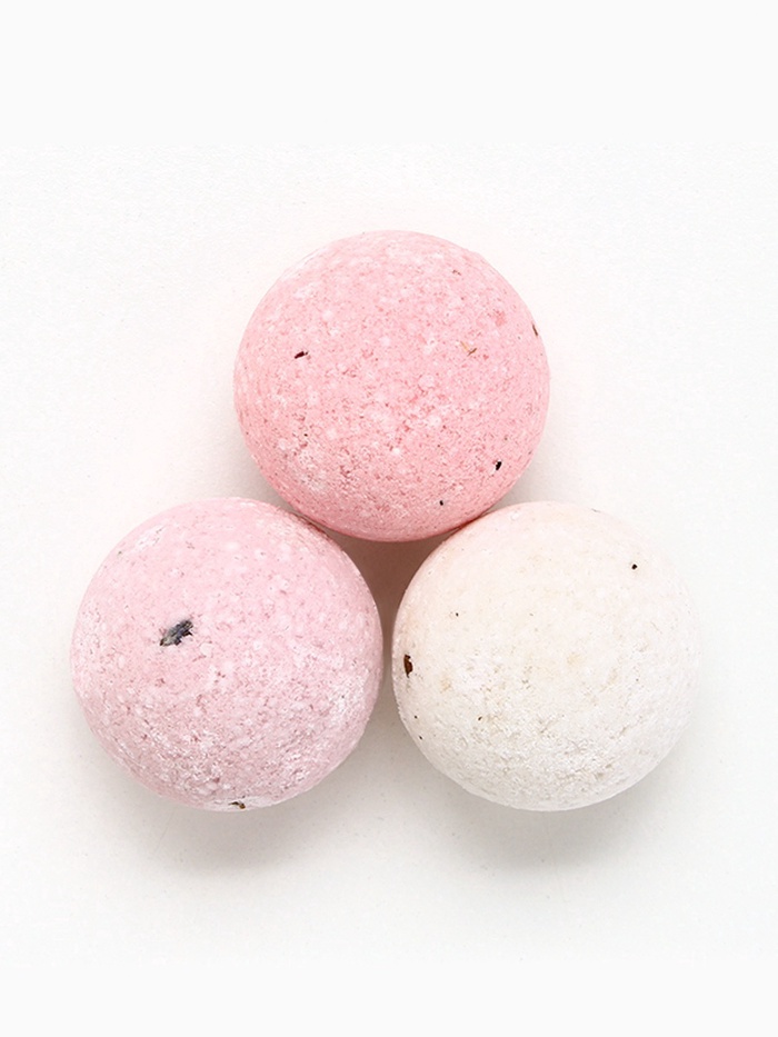 Бомбочки для ванны с добавками «С 8 Марта!», 3×40 г, Чистое счастье