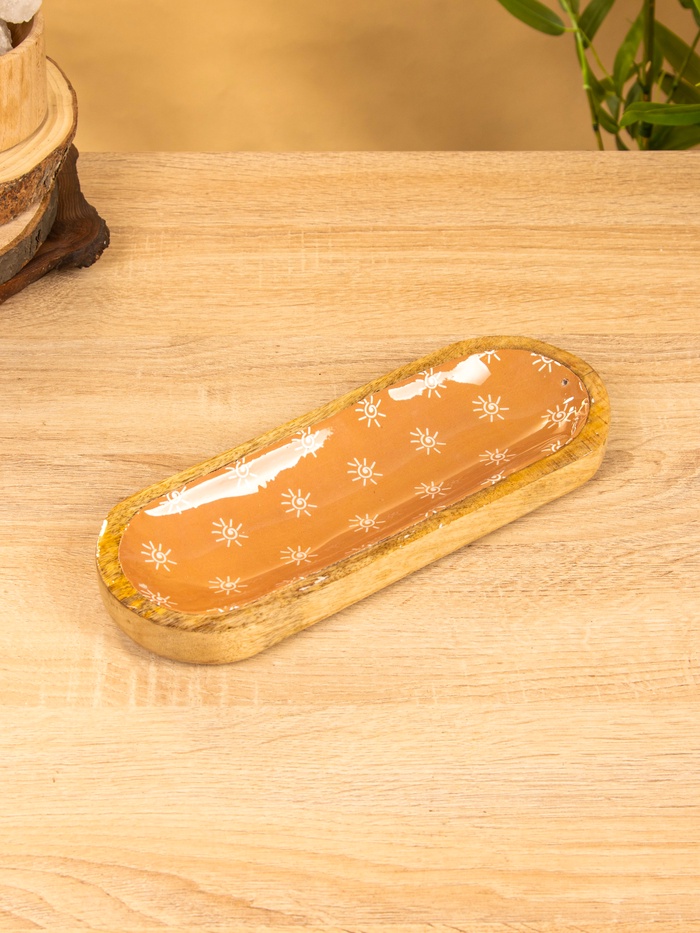 Подставка под благовония «Сани», 28×10×3 см, манговое дерево