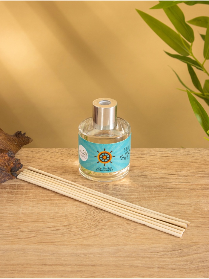 Диффузор ароматический Sea and Summer After the rain, 50 мл, 6 палочек, после дождя