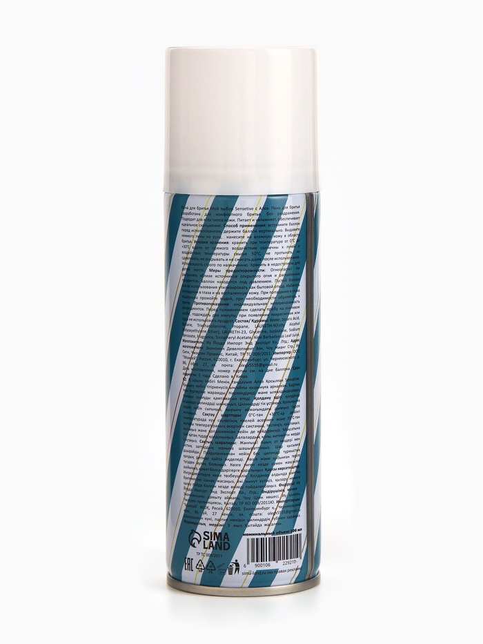 Пена для бритья Мой выбор Sensitive для чувствительной кожи, 200 мл