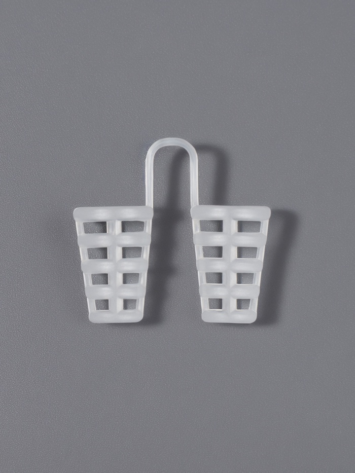 Расширитель для носа для дыхания, набор - 4 шт., прозрачный