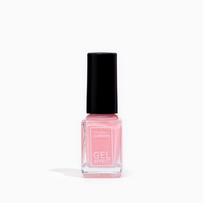 Лак для ногтей с эффектом геля, Jeanmishel, тон 201, розовый матовый, 6 мл