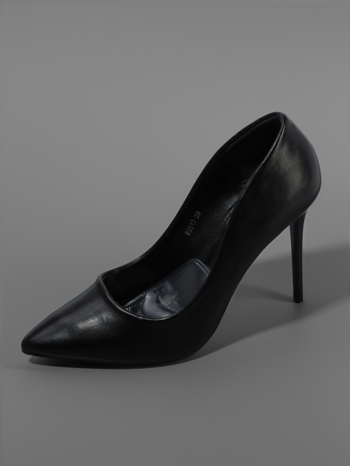 Полустельки для обуви, на клеевой основе, силиконовые, 9.5×6.5 см, пара, прозрачные