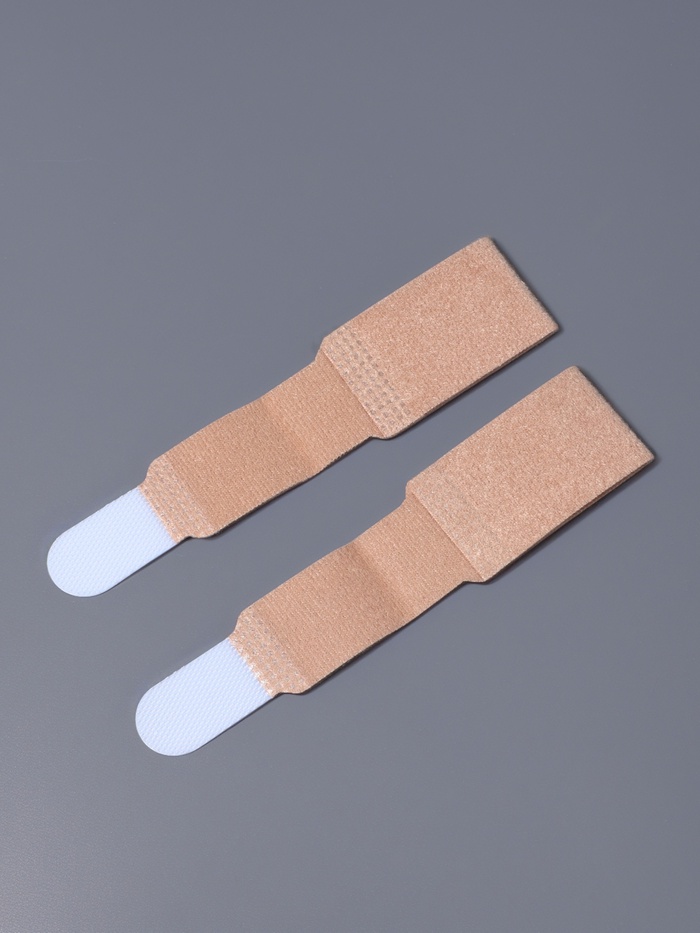 Корректоры для пальцев ног и рук, 11.5×2.5 см, пара, бежевые