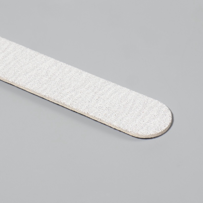 Набор пилок для ногтей, на деревянной основе, прямые, набор 20 шт., 100 грит, 18 см