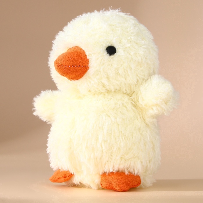 Подарочный набор новогодний детский «С Новым Годом»: пена для ванны 2×100 мл и мягкая игрушка утёнок, Чистое счастье