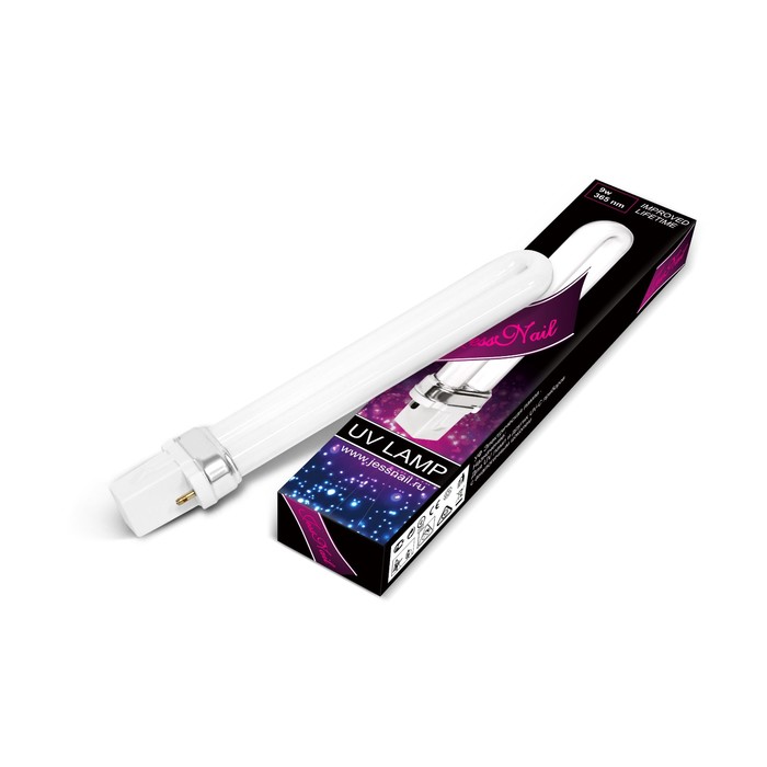 Сменная лампа JessNail, ультрафиолетовая, UV, 9 Вт