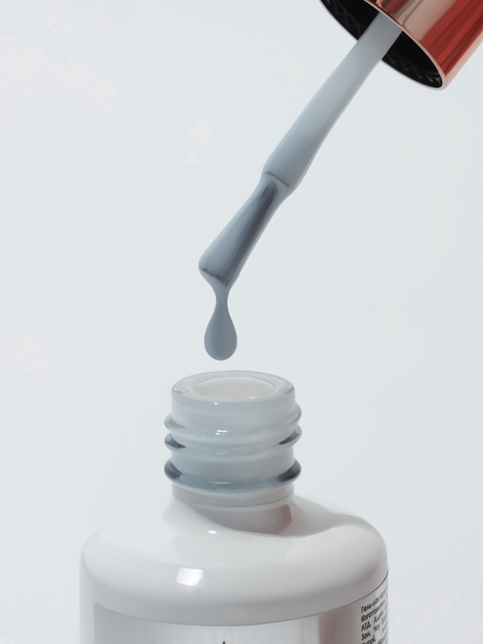 Гель для ногтей, мультифункциональный 5 в 1, камуфлирующий, LED/UV, 15 мл, голубой 06