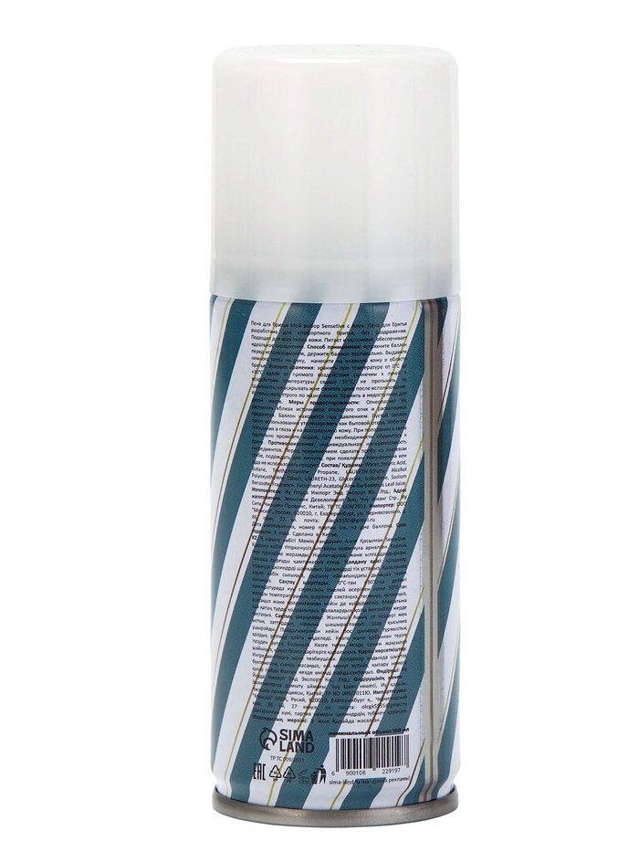 Пена для бритья Мой выбор Sensitive для чувствительной кожи, 100 мл