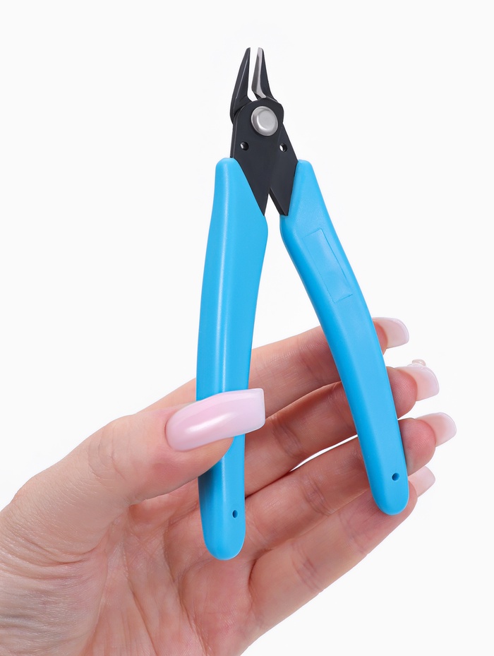 Кусачки педикюрные, прямое лезвие, 13 см, длина лезвия-12 мм, МИКС