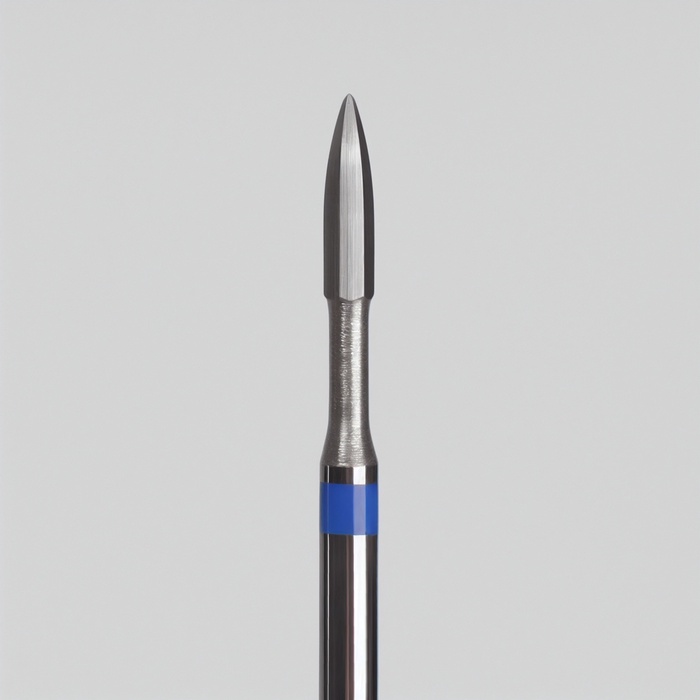 Фреза для маникюра, безопасная, 6 граней, 1, 2×8 мм, в пластиковом футляре