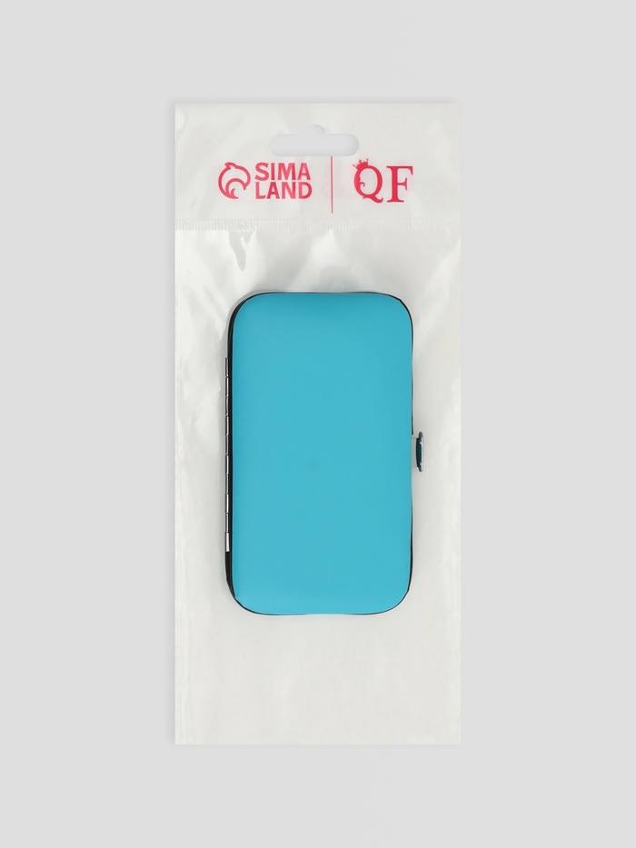 Набор маникюрный, 6 предметов, в футляре, МИКС