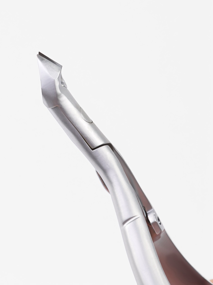 Кусачки маникюрные для кутикулы, эргономичные, 9.3 см, длина лезвия-7 мм