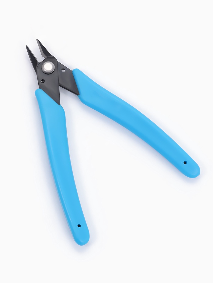 Кусачки педикюрные, прямое лезвие, 13 см, длина лезвия-12 мм, МИКС