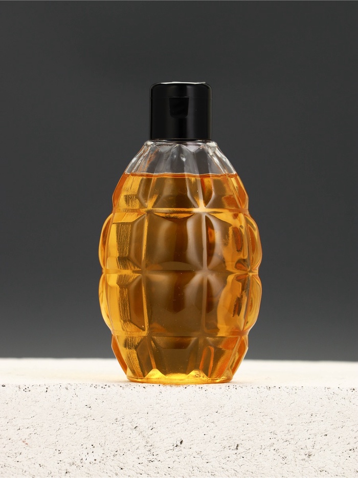 Подарочный набор «Секретный запас мужика», гель для душа граната и брелок-фляжка, Чистое счастье