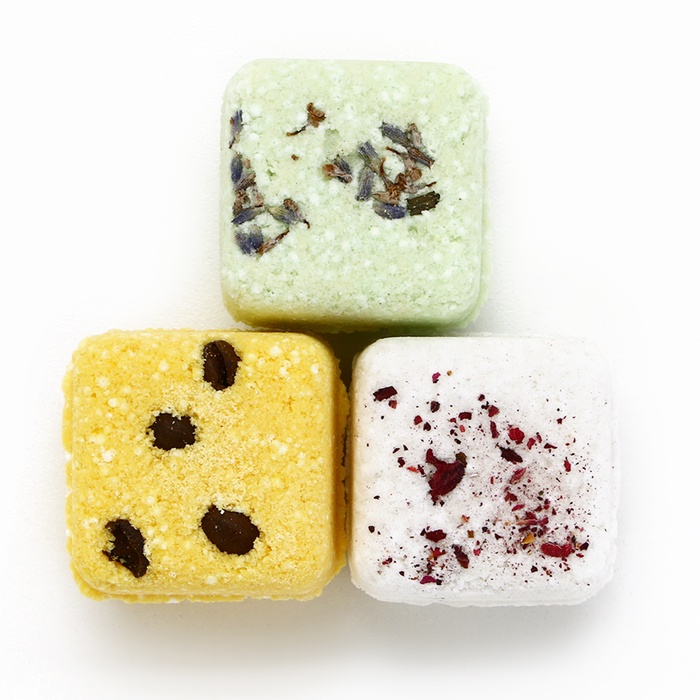 Бомбочки для ванны с добавками «Праздник», аромат ель, 3×70 г, Чистое счастье