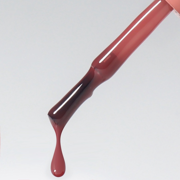 Гель лак для ногтей, камуфлирующий, трехфазный, 10 мл, LED/UV, красный (8)