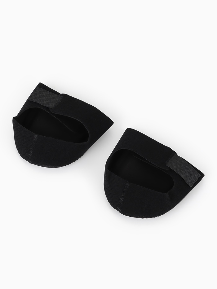Подпяточники с силиконовой вставкой, универсальные, размер 36-46, чёрный