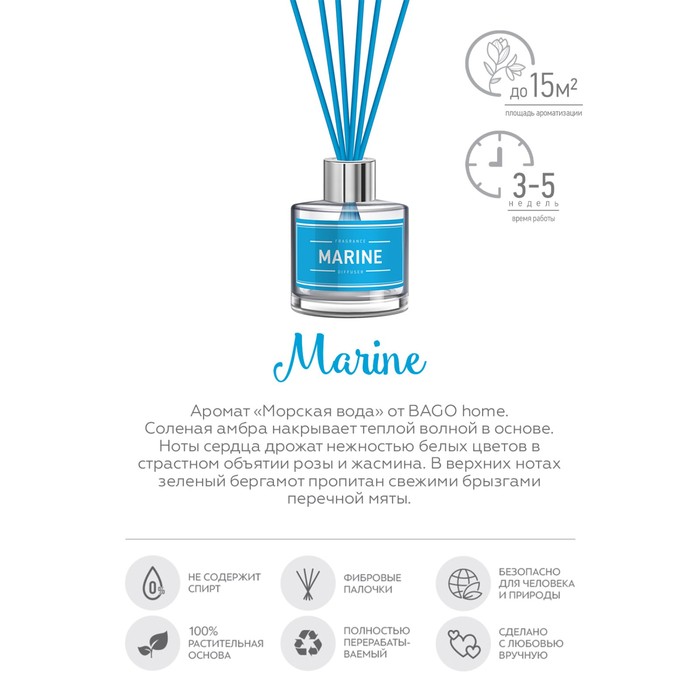 Ароматический диффузор Морская вода 40 мл