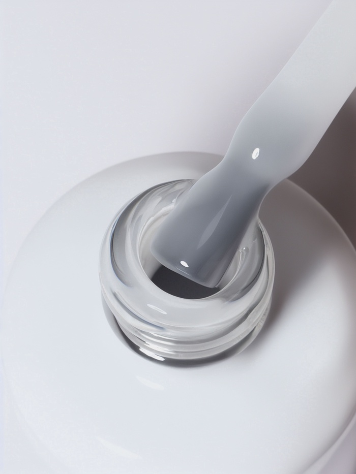 База камуфлирующая для ногтей, трехфазная, 15 мл, LED/UV, белая (001)