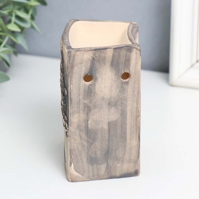 Аромалампа для эфирных масел «Бонсай», керамика, 8.5×6×10.5 см, МИКС