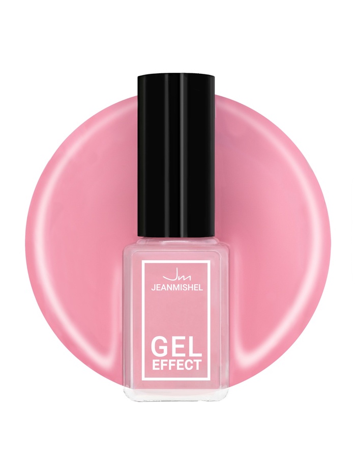 Лак для ногтей с эффектом геля, Jeanmishel, тон 201, розовый матовый, 6 мл