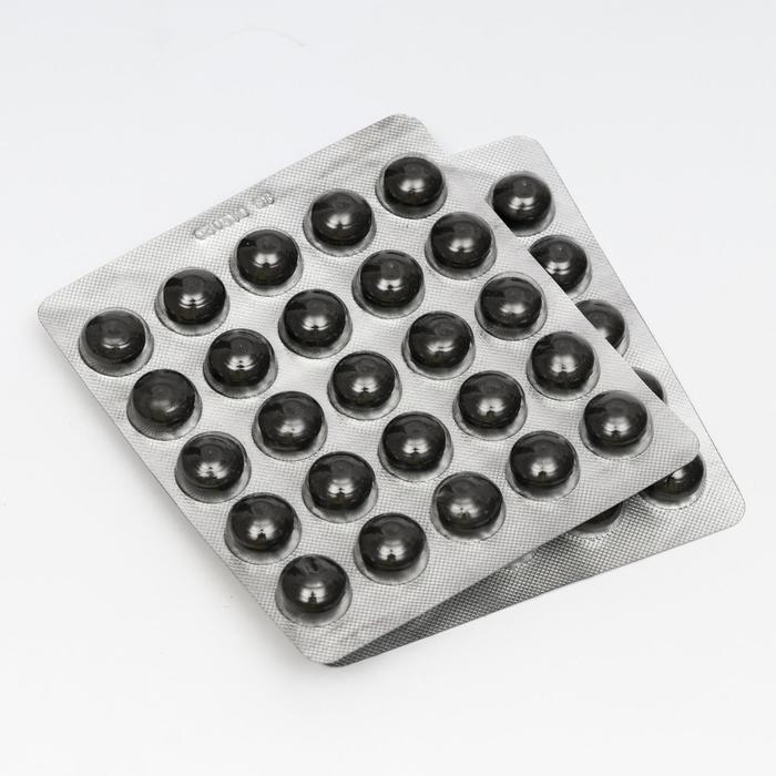 Уголь активированный «Актив» адсорбирующий, 50 таблеток по 500 мг