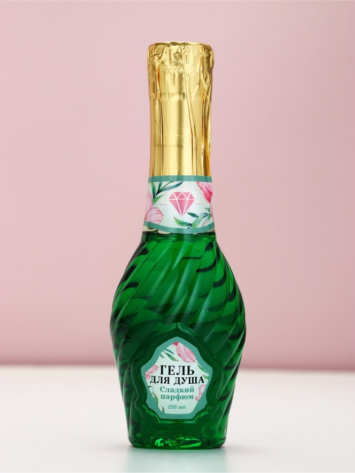 Подарочный набор «Самой нежной», гель для душа мондоро и мыльные цветы, Чистое Счастье