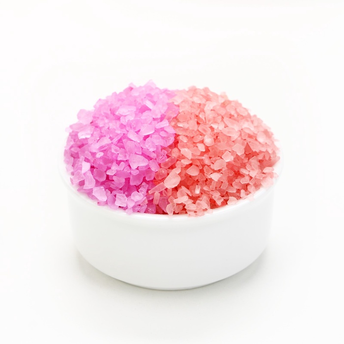 Новогодний подарочный набор косметики «Яркой зимы»: соль для ванны, 2×150 г, Чистое счастье